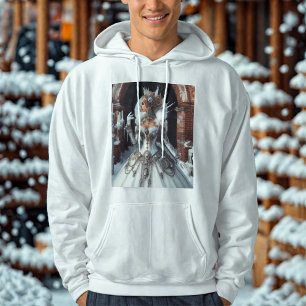 Moletom Steampunk Victorian Industrial Winter Ice Queen