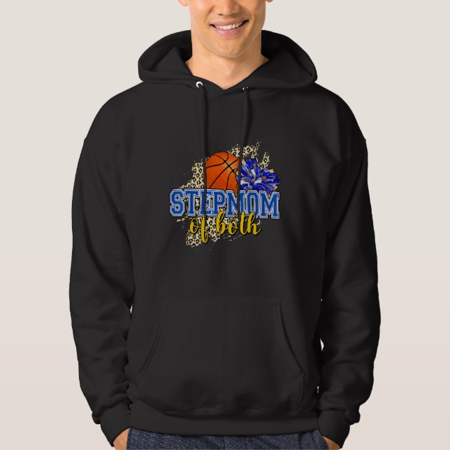 Moletom Stepman De Basquete E Leopa De Stepmama Mais Anima (Frente)