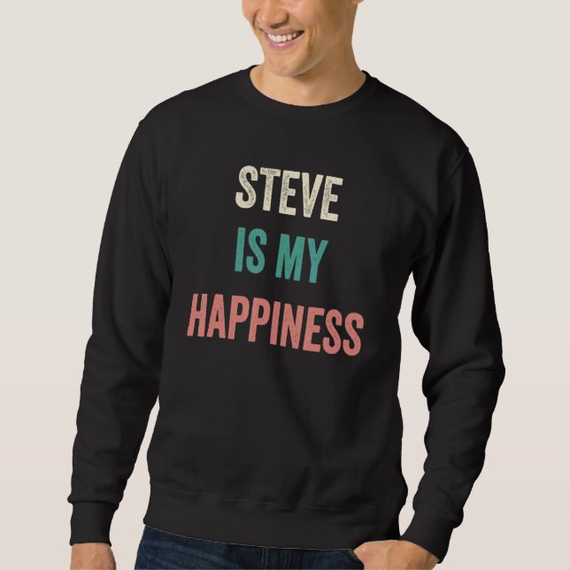 Moletom Steve Is My Happiness (Frente)