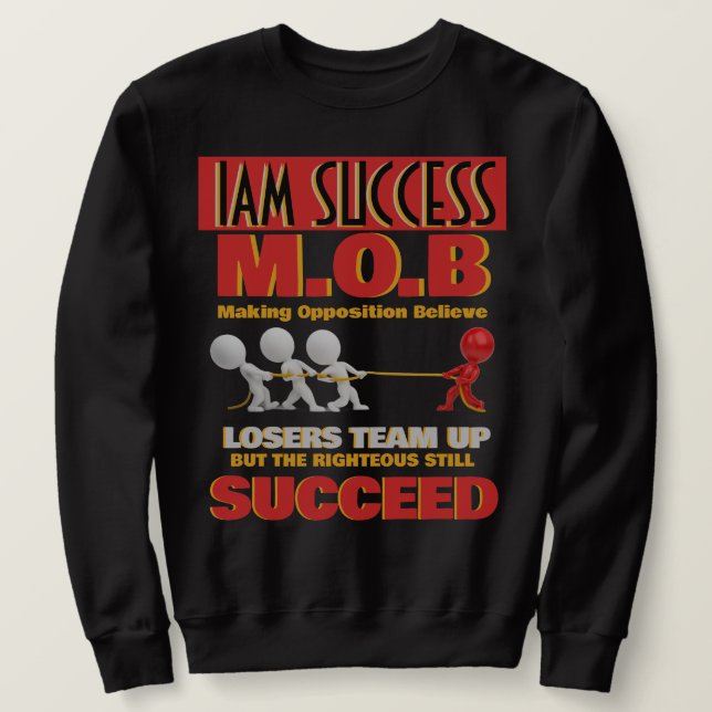 MOLETOM STILL SUCCEED (Frente do Design)