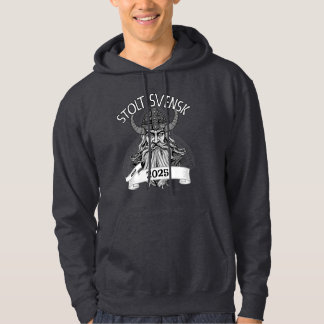 Moletom Stolt att vara svensk anpassningsbar hoodie