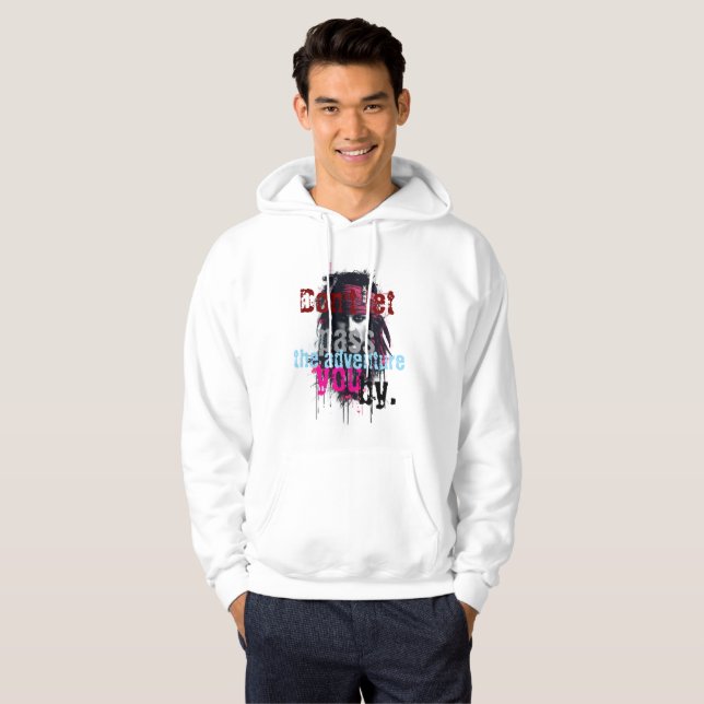 Moletom Street Art Adventure Hoodie (Frente Completa)