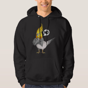 Moletom Stubborn Cockatiel Bird Lovers Kids Women Premium
