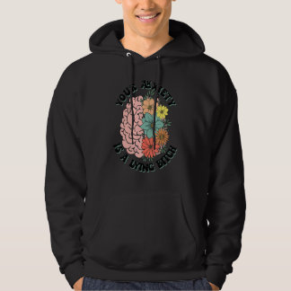 Moletom Sua Ansiedade É Uma Flor Cerebral Mentirosa Saúde 