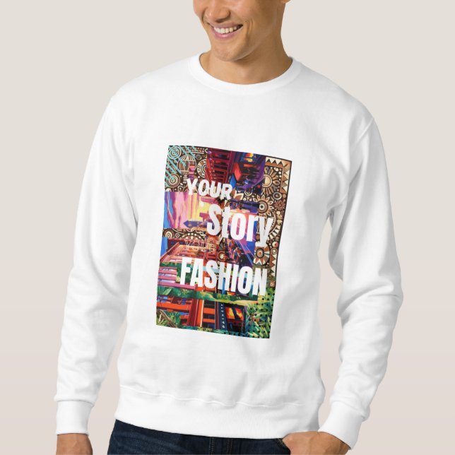 Moletom sua história seu estilo (Frente)