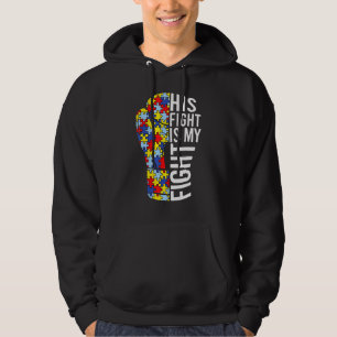 Moletom Sua Luta É Meu Dia De Sensibilização Para O Autism