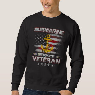 Moletom Submarino de Serviço Submarino Americano