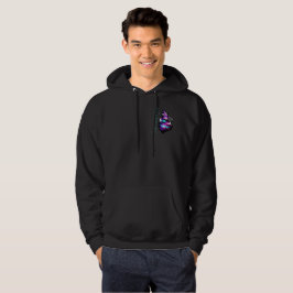 Moletom Substituição de ID Personalizado Glitch Wolf Cyber