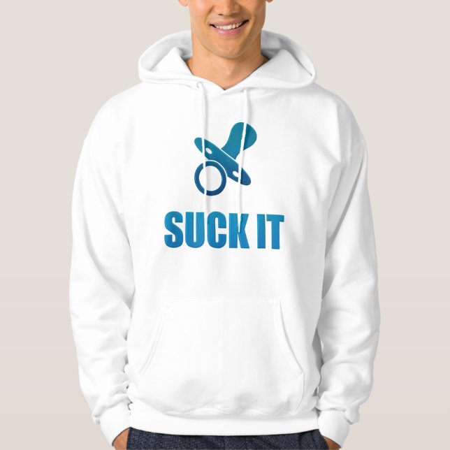 Moletom Suck It ABDL Pacifier Tirt (Frente)