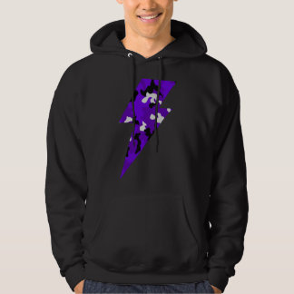Moletom Sudadera cool rayo camuflaje Violeta