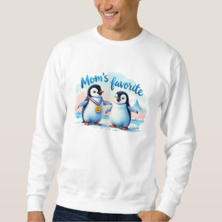 Moletom Sudadera divertida de pingüinos para hombre