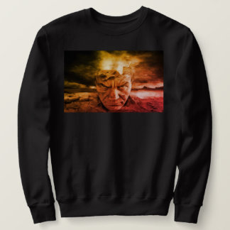 Moletom sudadera sencilla con hermoso estampado