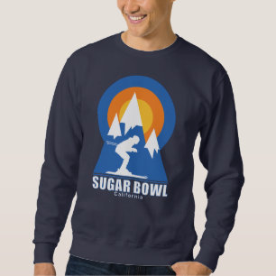 Moletom Sugar Bowl Ski Sunset Retro T-Shirt