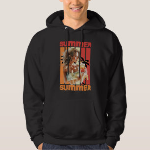 Moletom Summer Girl Retro Sunset