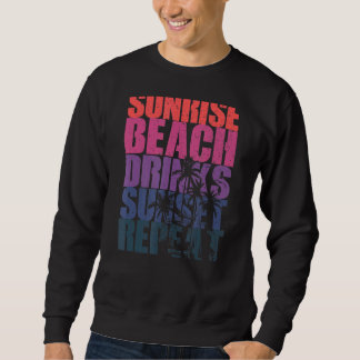 Moletom Summer Sunrise Beach Bebe Sunset Repetir Praia 7