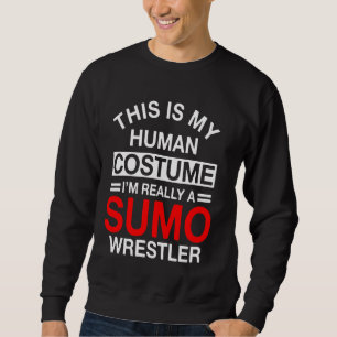 Moletom Sumo Luta Costume Humano Japonês