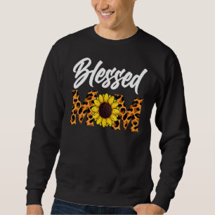 Moletom Sunflower abençoada Mãe Dia de as mães Hippie Mulh