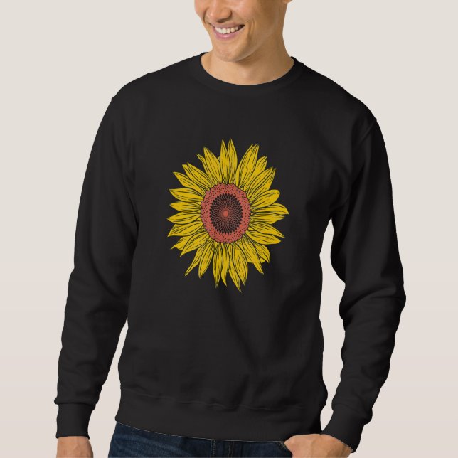 Moletom Sunflower Garden Plant Nature Sun (Frente)