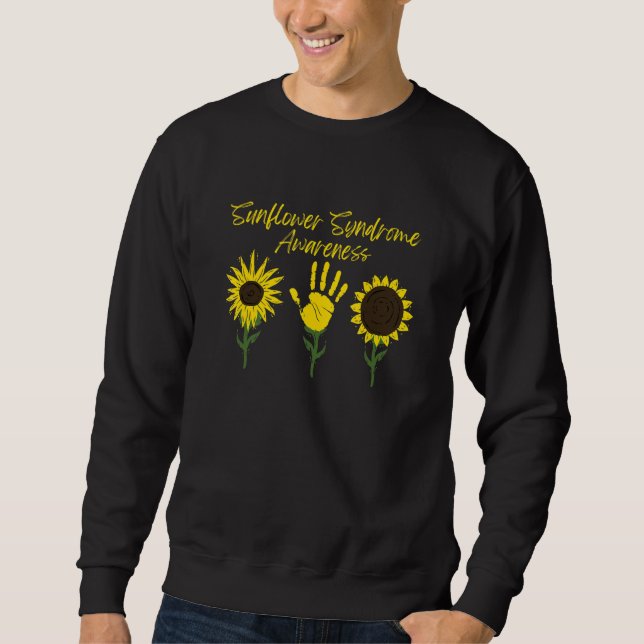Moletom Sunflower Syndrome Epileptic Disorder Awareness_4 (Frente)