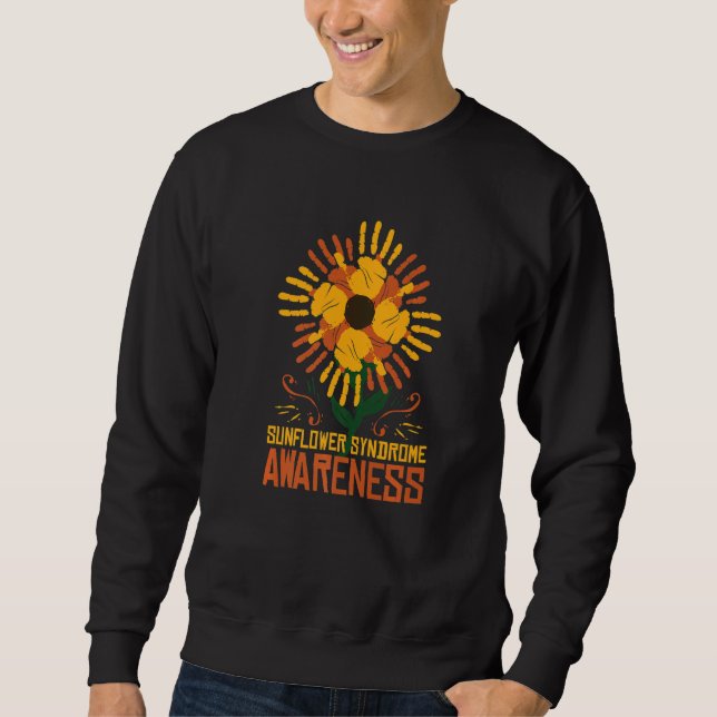 Moletom Sunflower Syndrome Epileptic Disorder Awareness Pr (Frente)