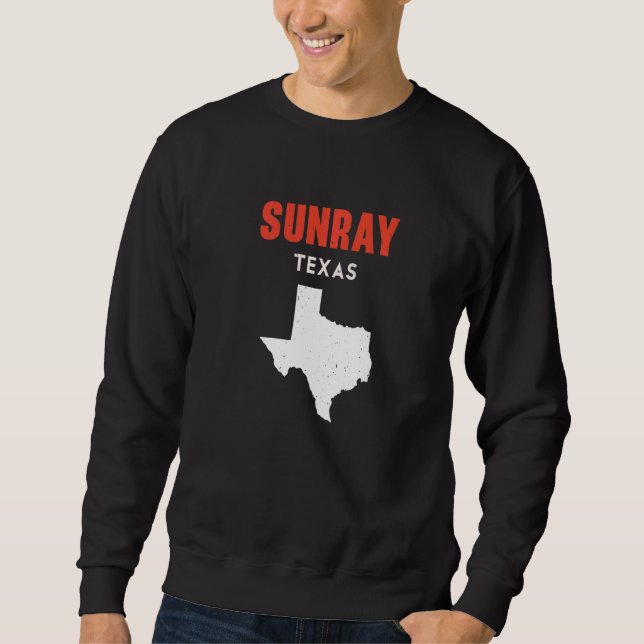 Moletom Sunray Texas USA State America Travel Texas   (Frente)