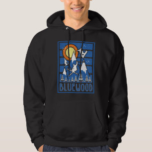 Moletom Sunset de Esqui Bluewood Retro