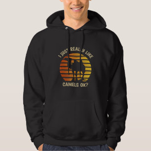Moletom Sunset Eu Gosto Muito De Camelos Ok Deserto De Cam
