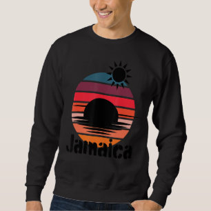 Moletom Sunset Retro Beach Cruise Vacine de Verão Jamaica