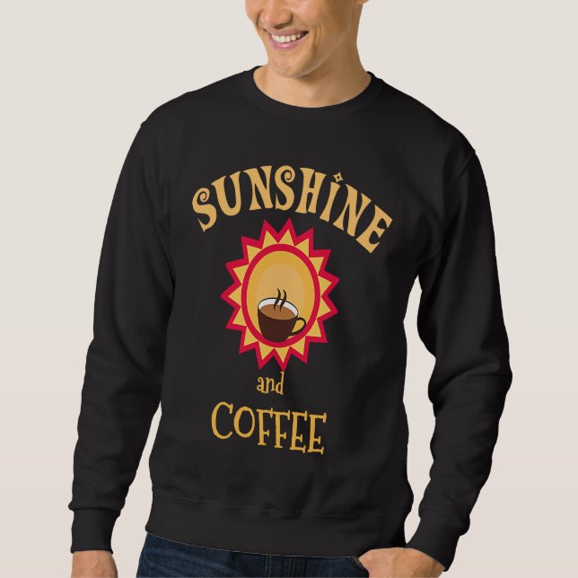 Moletom Sunshine Summer Graphic Coffee Holiday (Frente)