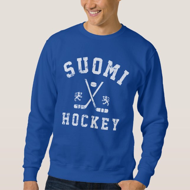 Moletom Suomi Ice Hockey  (Frente)