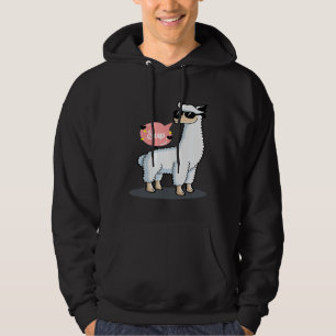 Moletom Sup Sem Drama Llama Amante De Animais Incrível Fof