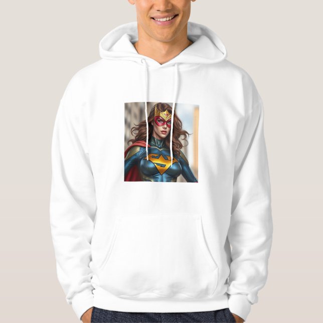 MOLETOM SUPER HERO LADY (Frente)