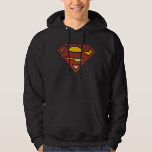 Moletom Super-Homem Logotipo de pontos desbotados