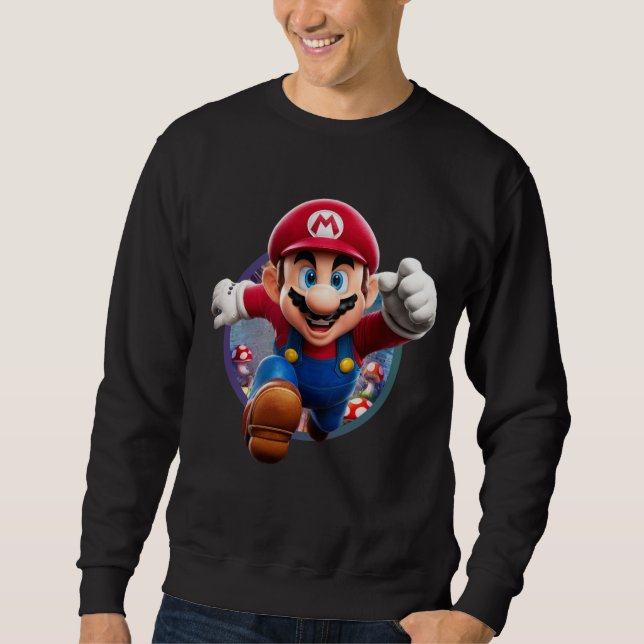 Moletom Super Style: Mario Bros and Friends (Frente)