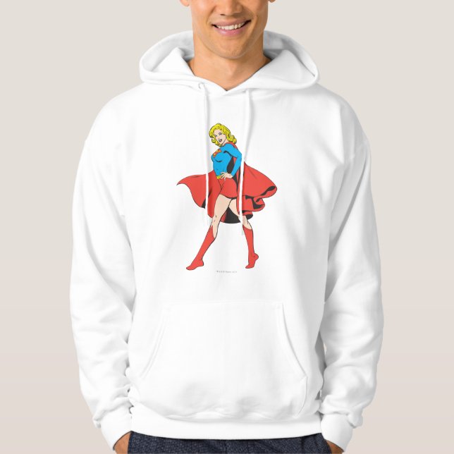 Moletom Supergirl Ataca uma Alça (Frente)
