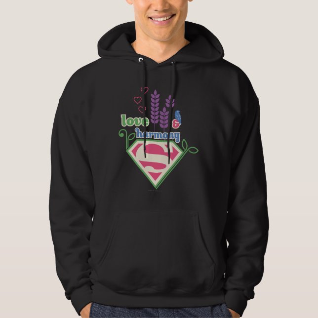 Moletom Supergirl Love & Harmony (Frente)