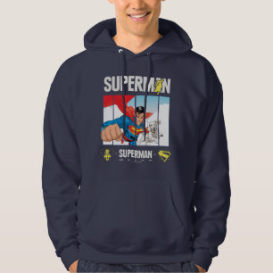 Moletom Superman e Krypto Tomar Voo