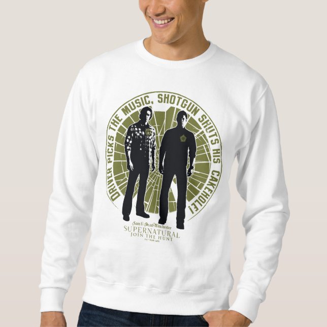 Moletom Supernatural Winchester Brothers "Shotgun" (Frente)