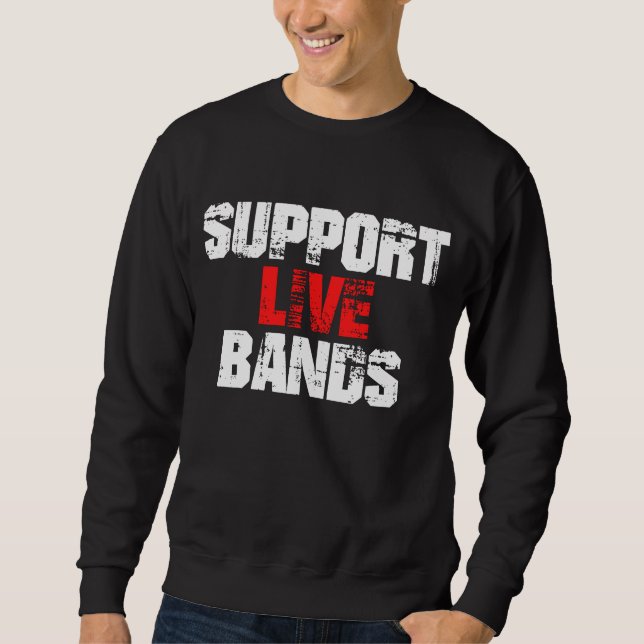 Moletom Suporte ao Live Banda (Frente)