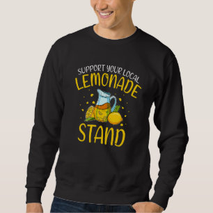 Moletom Suportem seu bairro de limonada local Pa
