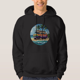 Moletom Surf ou Fracasso Groovy Retro Hippie Surfista Ônib