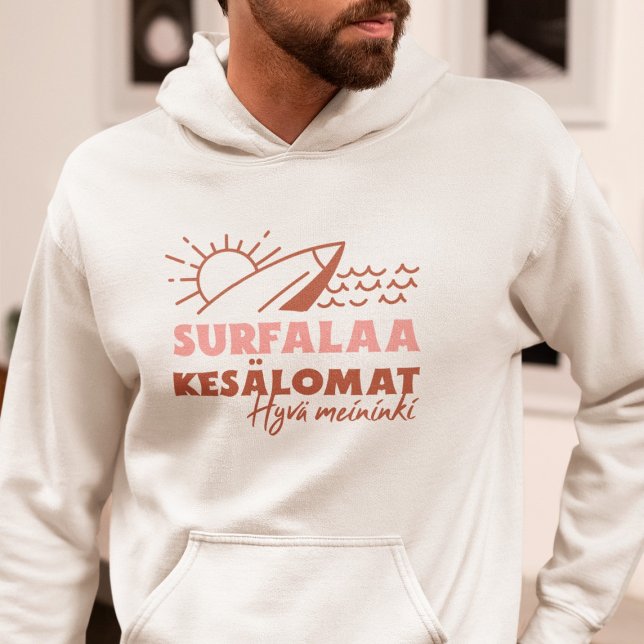 Moletom Surfalaa Kesälomat - Surf Summer Holidays (Criador carregado)