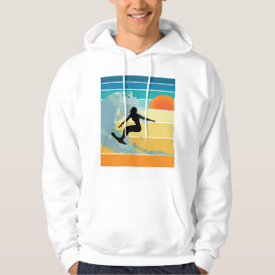 Moletom Surfer Girl Vintage Sunset