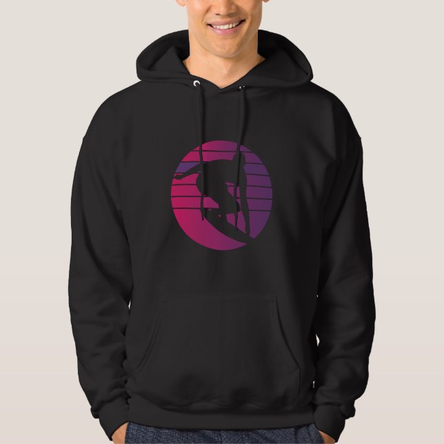 Moletom Surfer Retro Surfing Sunset (Frente)