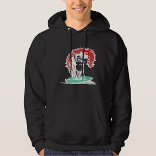 Moletom Surfista Budista surfboard Red Wave