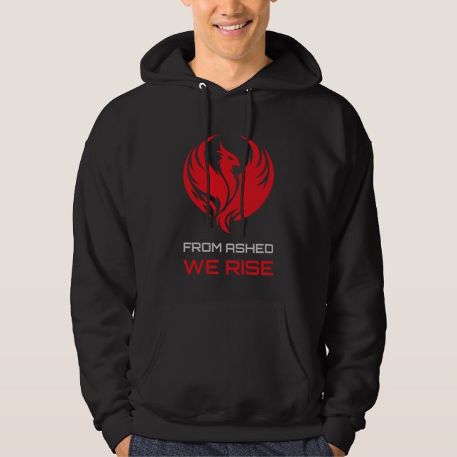 Moletom Survival Resilience Phoenix Warrior Symbol (Frente)