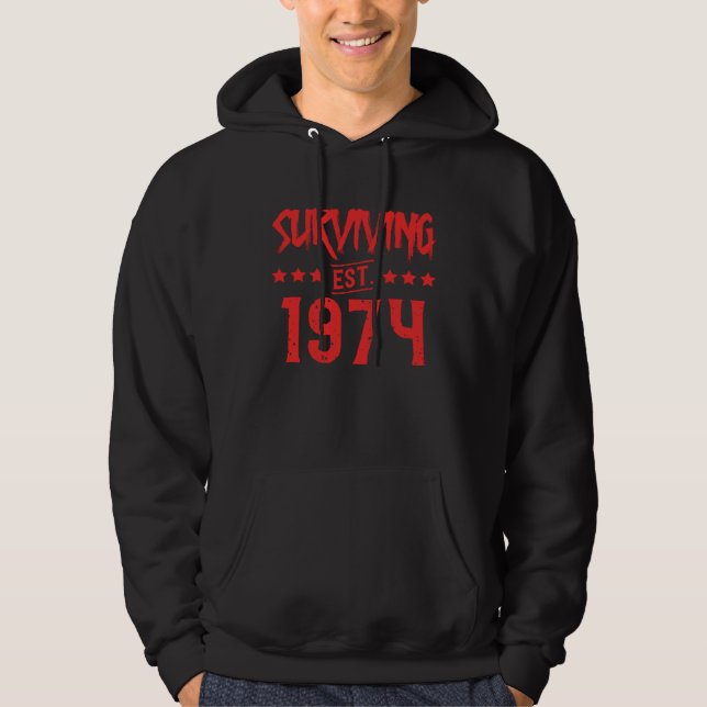 Moletom Surviving Est 1974 (Frente)