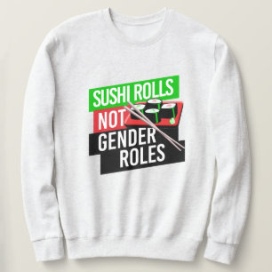 Moletom Sushi não cumpre papéis de gênero