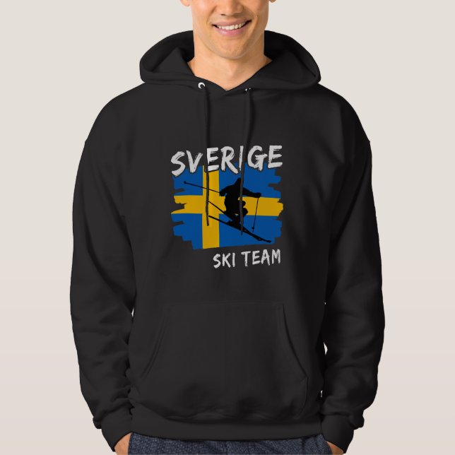 Moletom Sverige Ski (Frente)