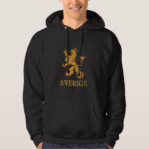 Moletom Sverige Suecia Lion Símbolo Orgulho Sueco